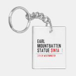 earl mountbatten statue  Acrylic Keychains