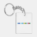 Feliz cumple Linet   Acrylic Keychains