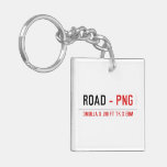 ROAD  Acrylic Keychains