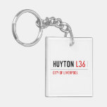 Huyton  Acrylic Keychains