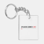 Speakers Corner:  Acrylic Keychains