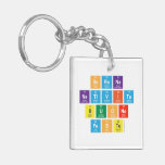 serena
 nativita
 buone
 feste  Acrylic Keychains