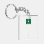 I
 
   Acrylic Keychains