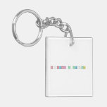 Néstor y Verónica   Acrylic Keychains