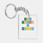 gods 
 promise
 a 
 rainbow
 
   Acrylic Keychains