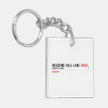 welcome hall lane  Acrylic Keychains