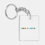 Science is Awesome!!  Acrylic Keychains