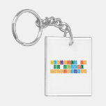 simplicity is
 the ultimate 
 sophistication  Acrylic Keychains