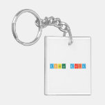 Angela maria  Acrylic Keychains