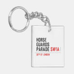 horse guards parade  Acrylic Keychains