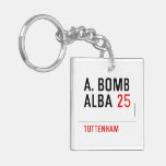 A. BOMB ALBA  Acrylic Keychains