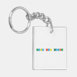
 United Arab Emirates   Acrylic Keychains
