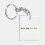 being smart is cool  Acrylic Keychains