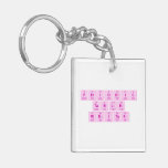 Periodic
 Table
 Writer  Acrylic Keychains