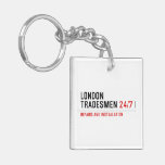London Tradesmen  Acrylic Keychains