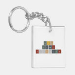 Luis
 Tuesta
 Vásquez  Acrylic Keychains