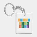 Happy
 Spring
 Break  Acrylic Keychains