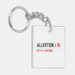ALLERTON  Acrylic Keychains