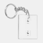 As
 
 Se  Acrylic Keychains