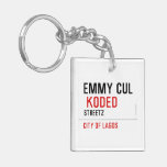 EMMY CUL   Acrylic Keychains
