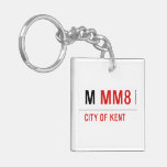 M  Acrylic Keychains
