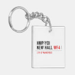 HMP/YOI  NEW HALL  Acrylic Keychains