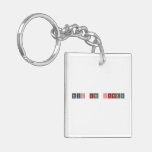 Paul and janiece  Acrylic Keychains