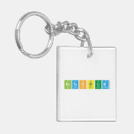 Potassium  Acrylic Keychains