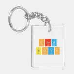 Chem
 Boys  Acrylic Keychains