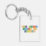 Pink Fluffy
 Unicorns ON
 Rainbows  Acrylic Keychains