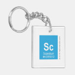 Sc  Acrylic Keychains