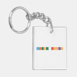 Science rocks  Acrylic Keychains