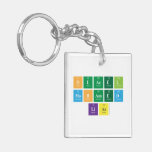 Ouacel
 Mohamed
 Lias  Acrylic Keychains