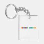 Chemical Reactions  Acrylic Keychains