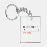 Boxter Street    Acrylic Keychains