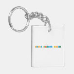 Happy Birthday Bonnie  Acrylic Keychains