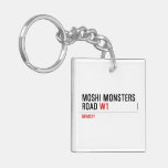 Moshi Monsters Road  Acrylic Keychains