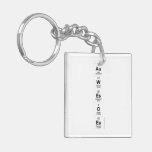 Au
 W
 Es
 O
 Eu  Acrylic Keychains