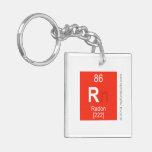 R  Acrylic Keychains
