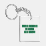 Periodic
 Table
 Writer  Acrylic Keychains