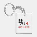 HIGH TOWN  Acrylic Keychains