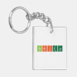 Gabriela  Acrylic Keychains