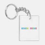Ginevra Romeo  Acrylic Keychains