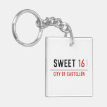 SWEET  Acrylic Keychains