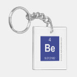 Be  Acrylic Keychains