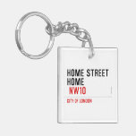 HOME STREET HOME   Acrylic Keychains