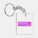 Cool street  Acrylic Keychains
