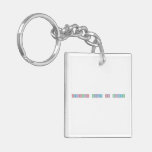 Periodic Table of Disney  Acrylic Keychains
