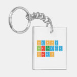 Happy
 Birthday
 Sarah  Acrylic Keychains