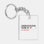 London revolution foiling Kit  Acrylic Keychains